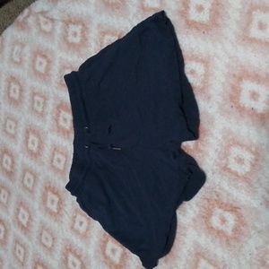 Sweatpant cut shorts